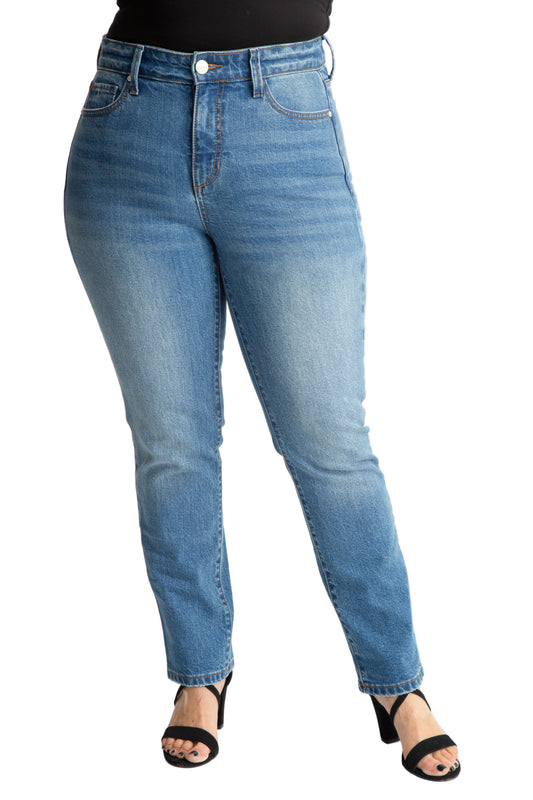 Denim High Rise Straight in 28" Inseam - Rylee