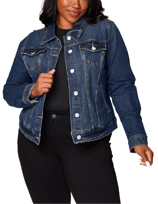Denim Jacket 25" Length - Sadie