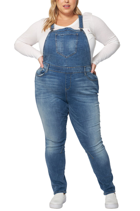 Denim Overall bibs in 32" inseam - Anna