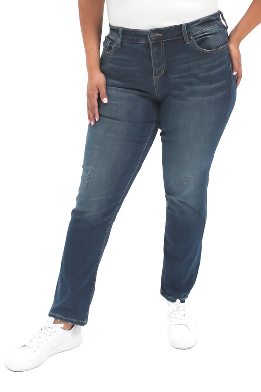 Denim Mid Rise Slim in 30" inseam - Wendy