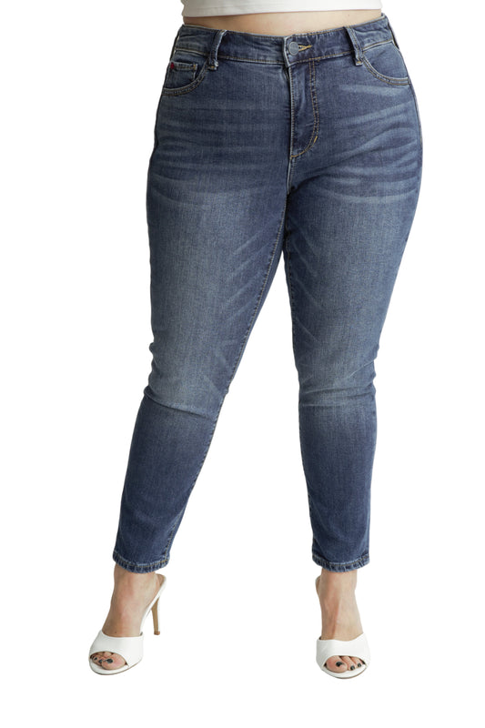 Denim High Rise Ankle Skinny in 28" inseam - Haisley