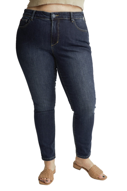 Denim High Rise Ankle Skinny in 28" inseam - Macie
