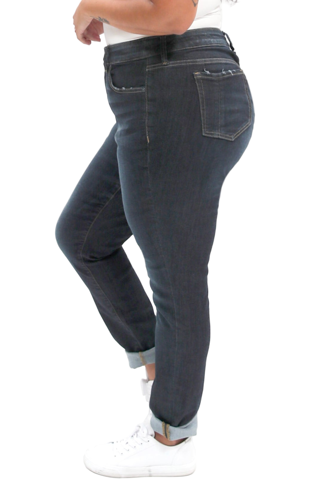 Denim High Rise Ankle Skinny in 28" inseam - Murphy - SLINK JEANS