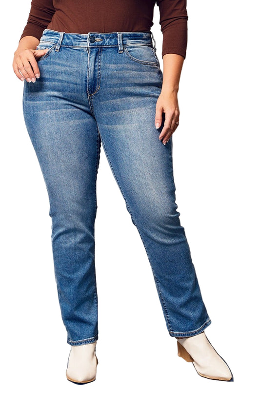 Denim High Rise Straight in 30" Inseam - Sutton