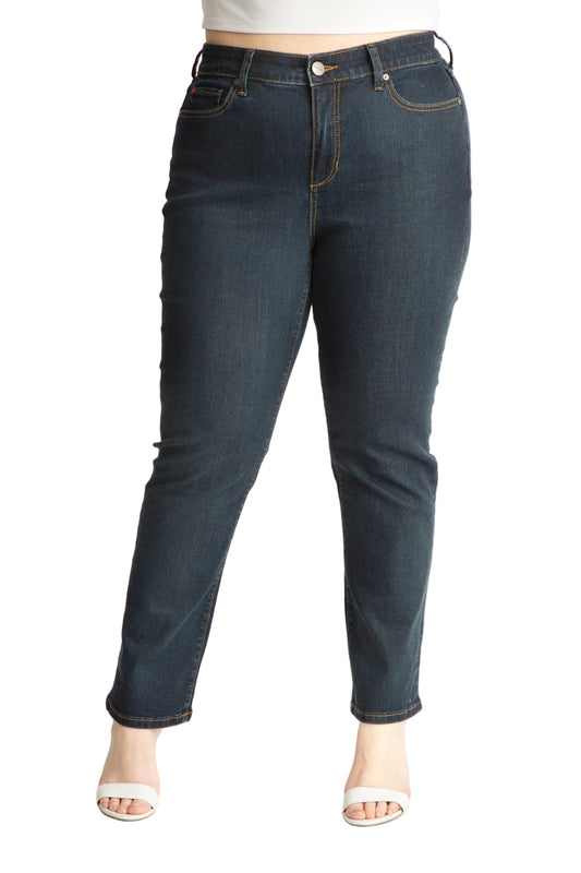 High Rise Straight Jeans - Isabella