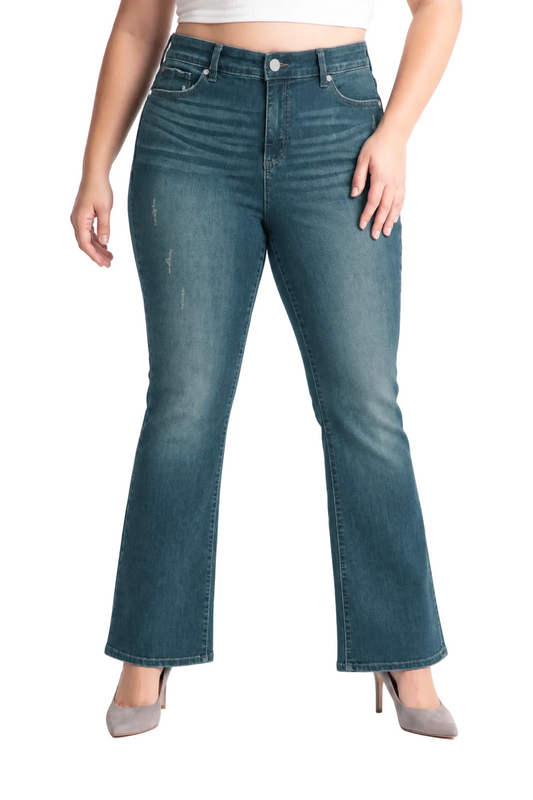 High Rise Bootcut Jeans - Soraya