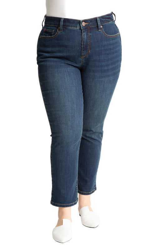 Denim High Rise Straight in 28" Inseam - Clara