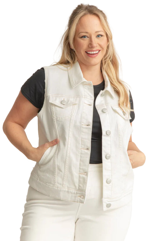 Classic Vest - Cream