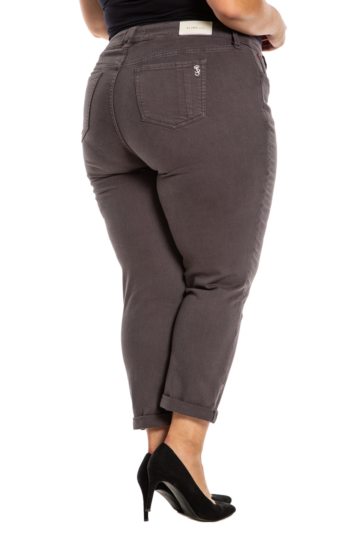 Mid Rise Boyfriend - Castlerock - SLINK JEANS