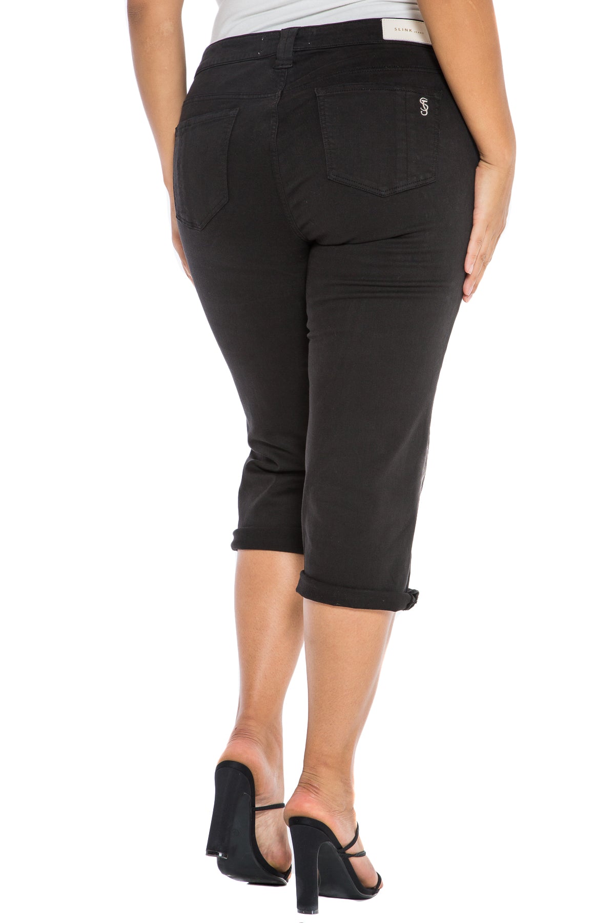 Pirate - SOLID BLACK - SLINK JEANS
