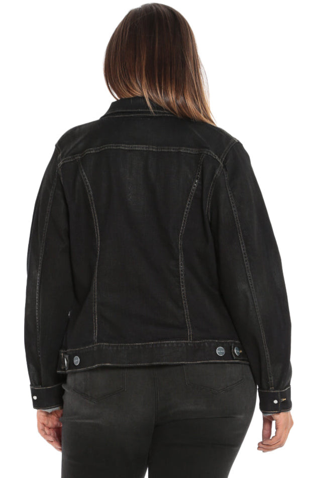 Denim Sherpa Jacket - JORDAN - SLINK JEANS