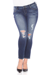 Distressed Slim Jeans - HUNTER - SLINK JEANS