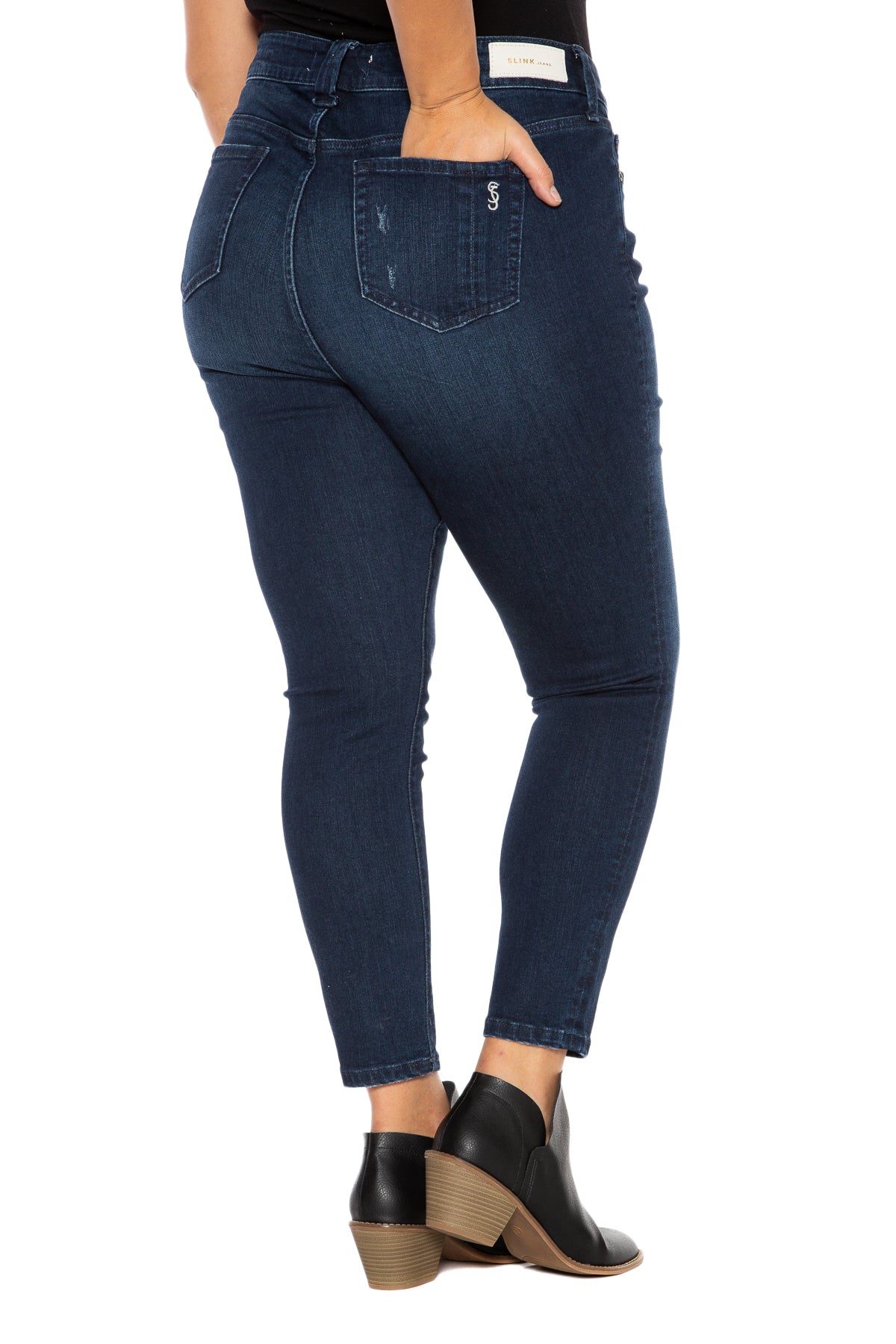 High Rise Ankle - ELVA - SLINK JEANS