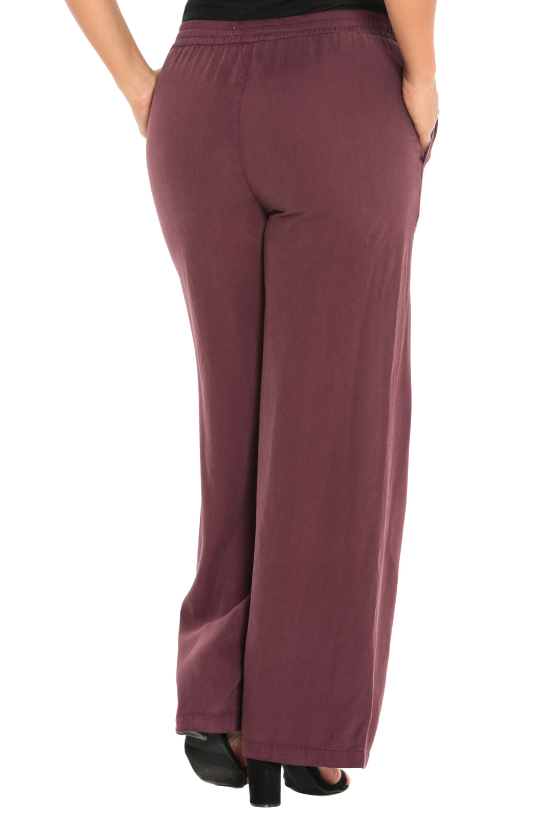 Palazzo Pant - DECADENT CHOCOLATE - SLINK JEANS