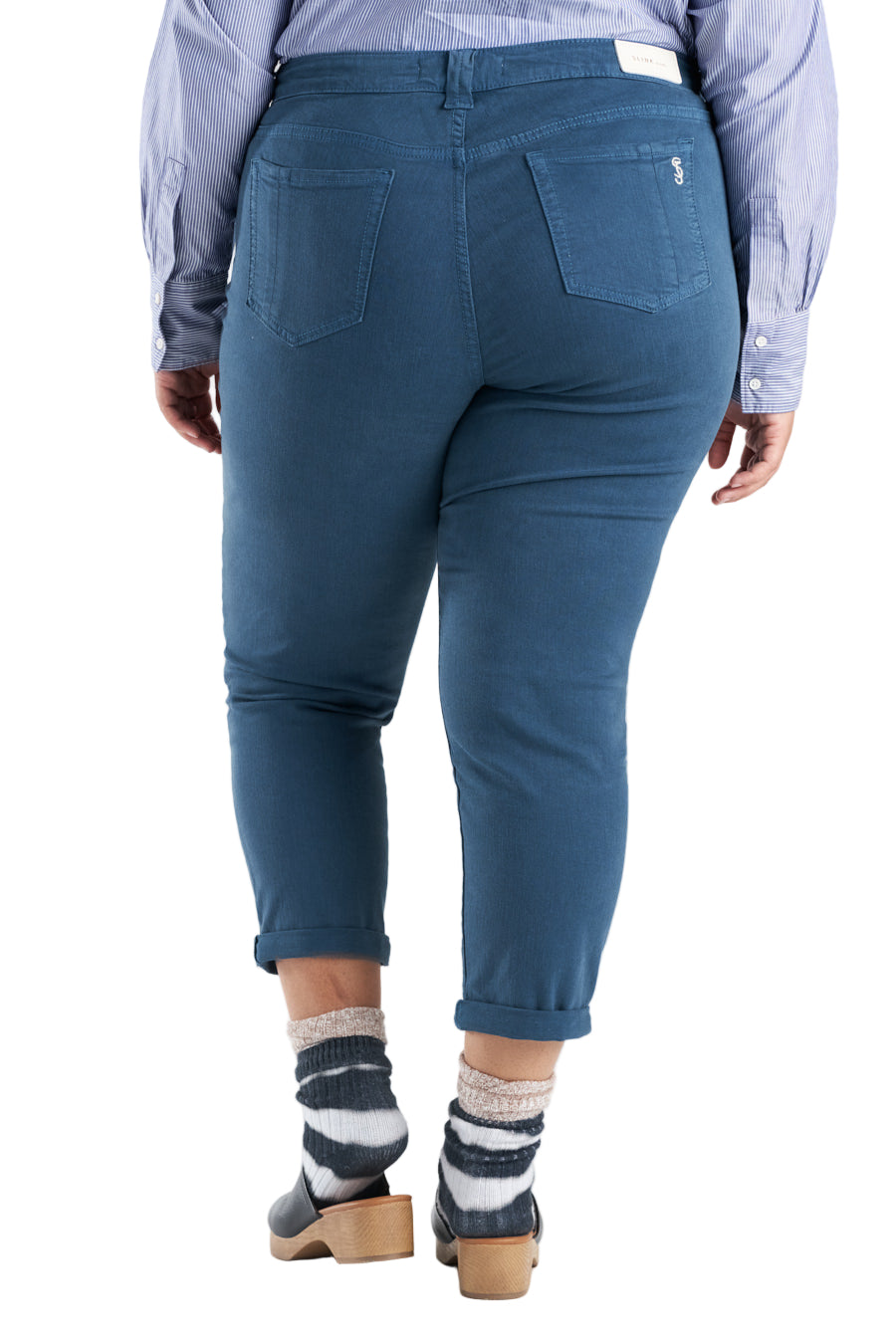 Mid Rise Boyfriend - Hydro - SLINK JEANS