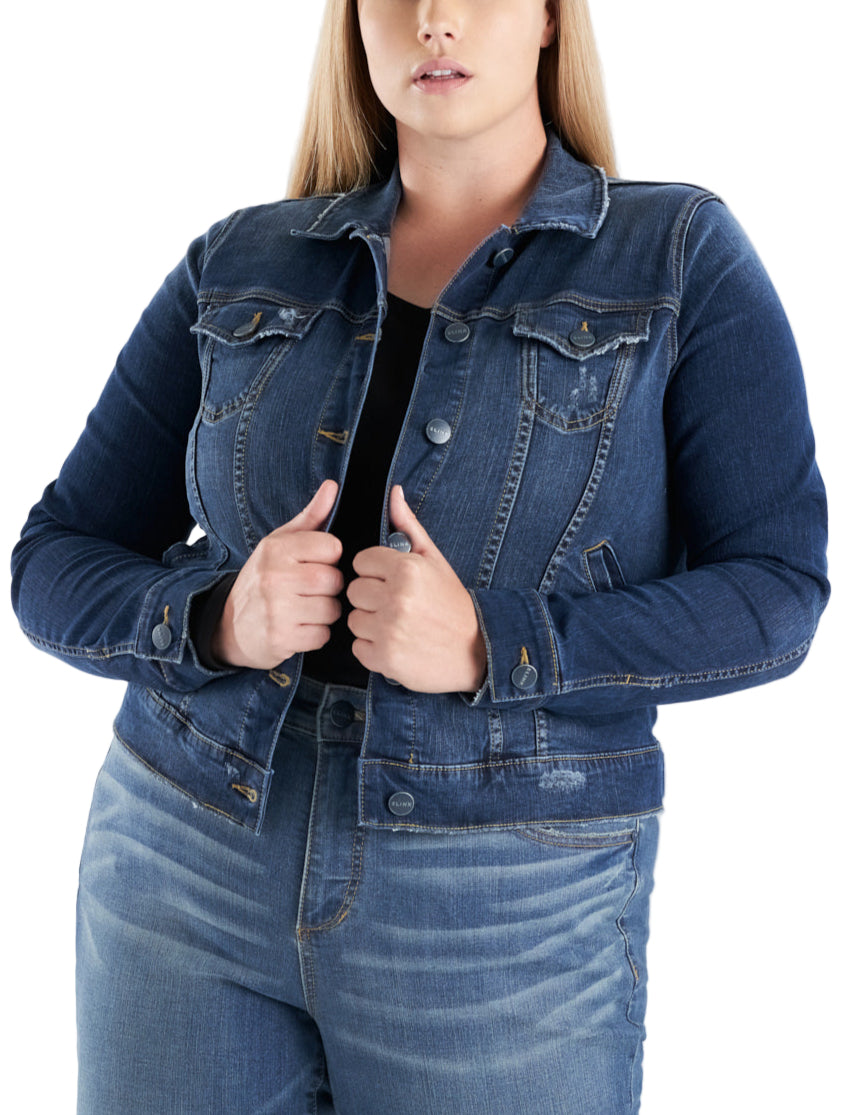 Denim Jacket - Aurora - SLINK JEANS