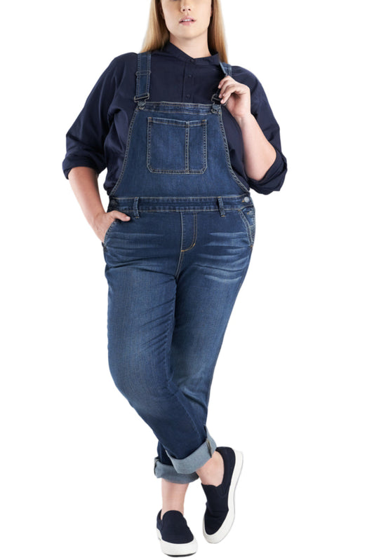 Denim Overall bibs in 32" inseam - Martha