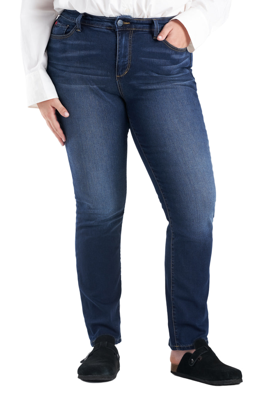 High Rise Straight Leg - Gaby - SLINK JEANS