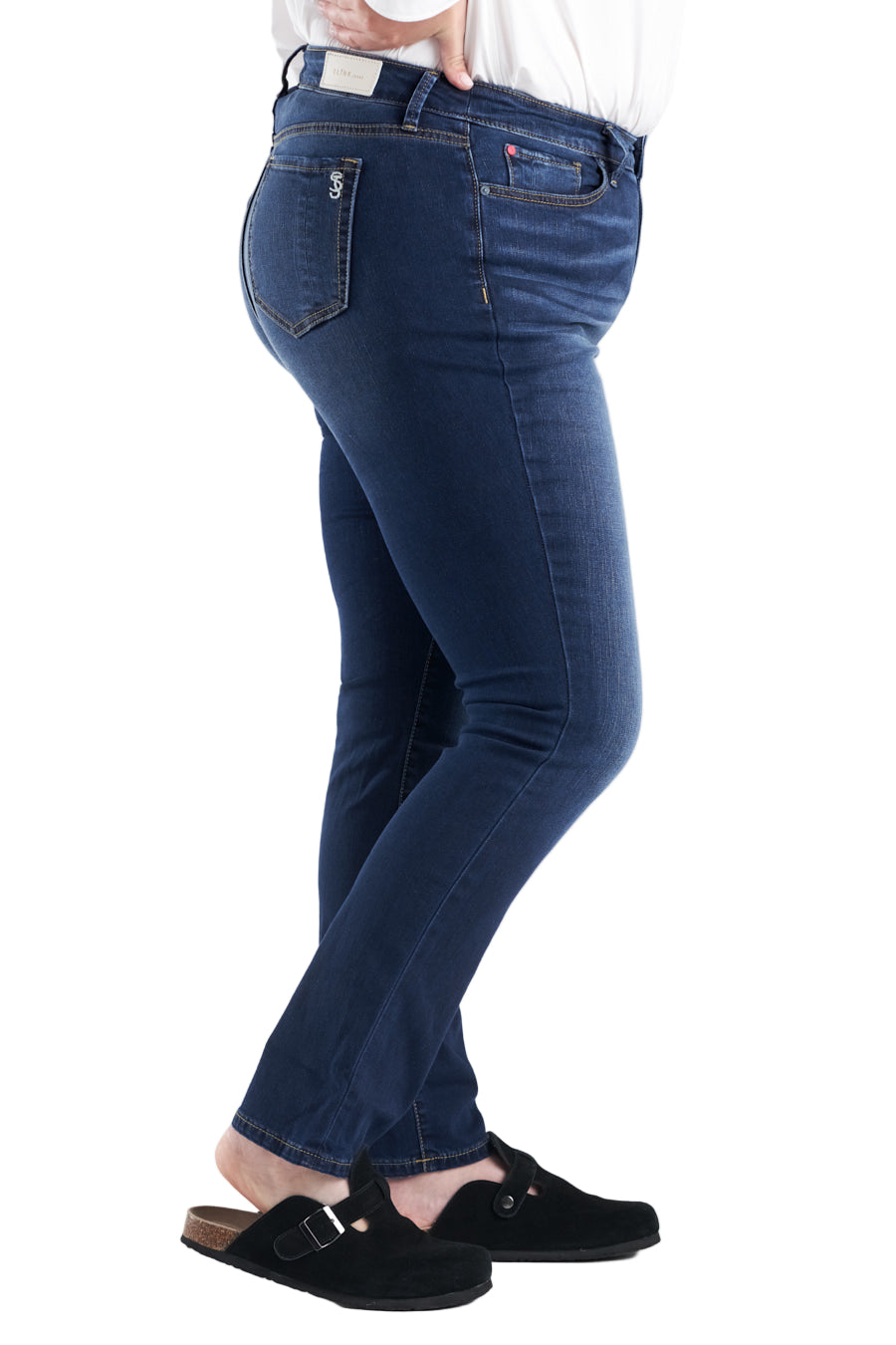 High Rise Straight Leg - Gaby - SLINK JEANS