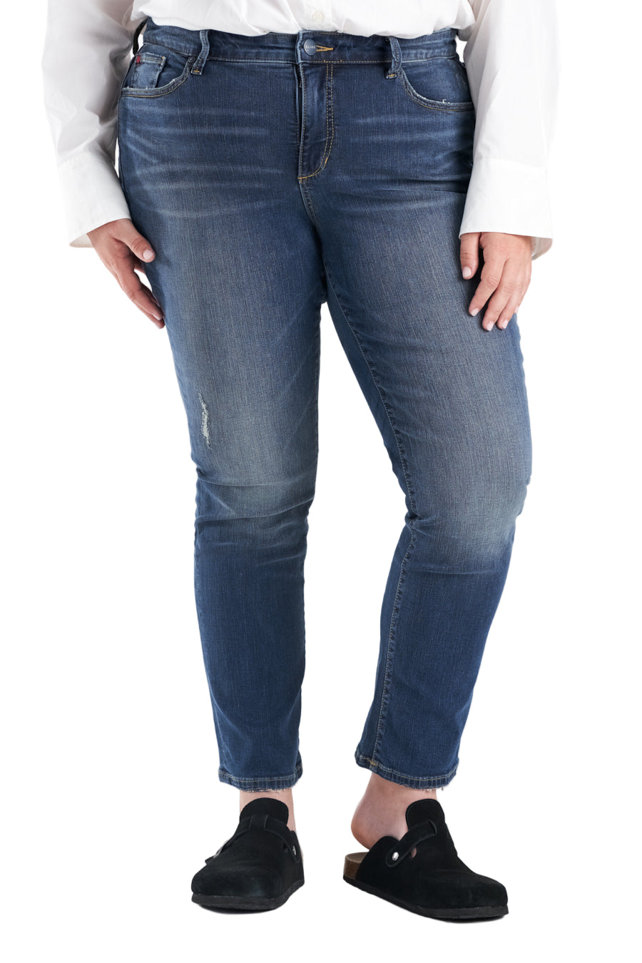 High Rise Straight Leg - Maggie - SLINK JEANS