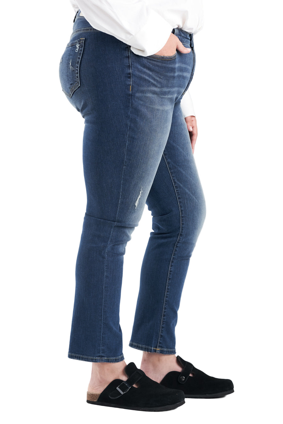 High Rise Straight Leg - Maggie - SLINK JEANS