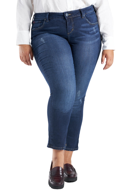 Denim High Rise Straight in 28" inseam - Sheela