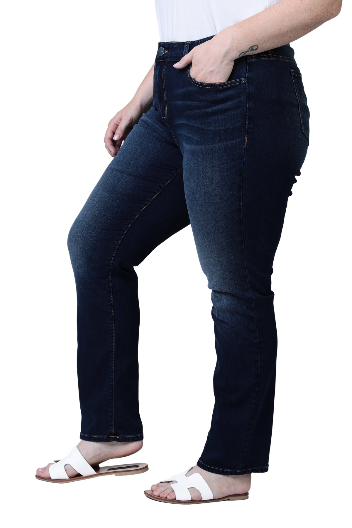 High Rise Straight Leg - Gaby - SLINK JEANS