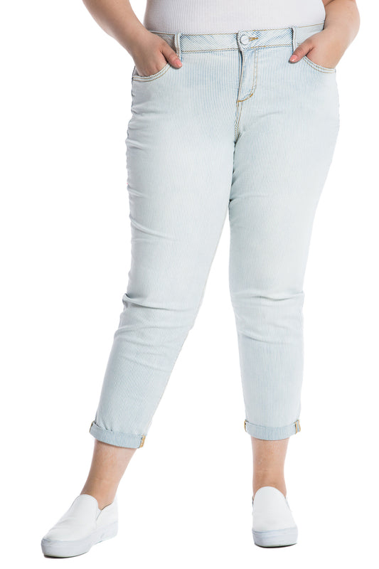 Mid Rise Boyfriend - LORRAINE - SLINK JEANS