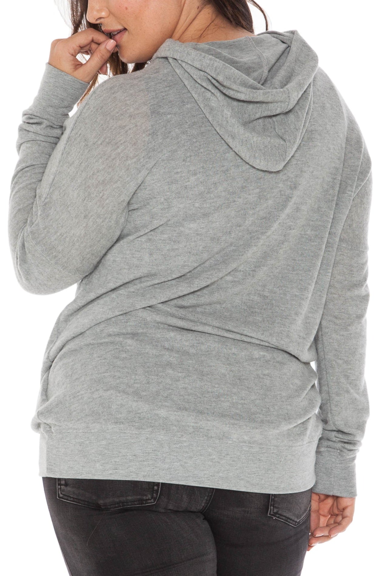 Hoodie - LOVE YOUR BODY - SLINK JEANS