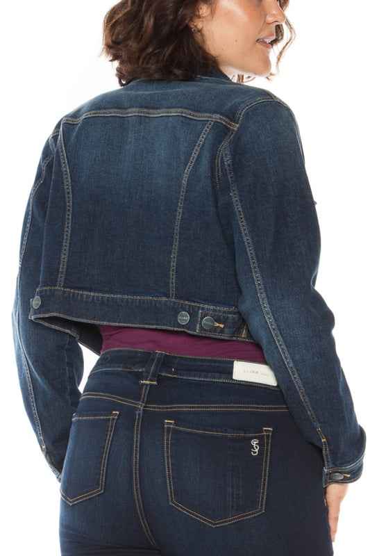 Long Sleeve Crop Jacket - SLINK JEANS