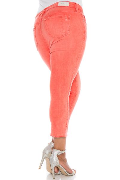 Frayed Hem Crop - SLINK JEANS
