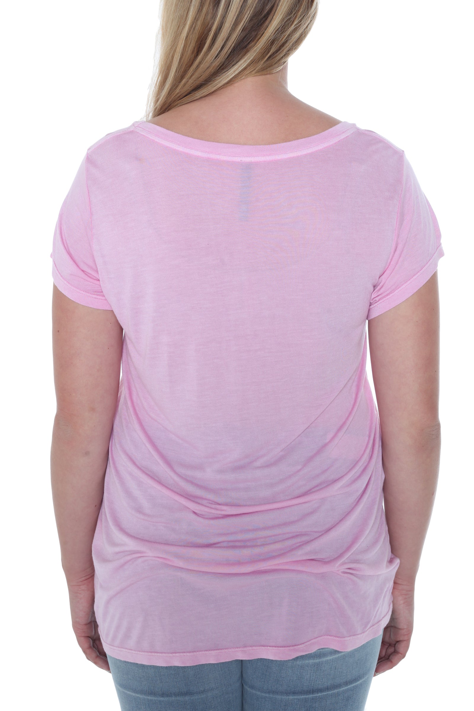 Scoop Neck Tee - NOTICEABLE - SLINK JEANS