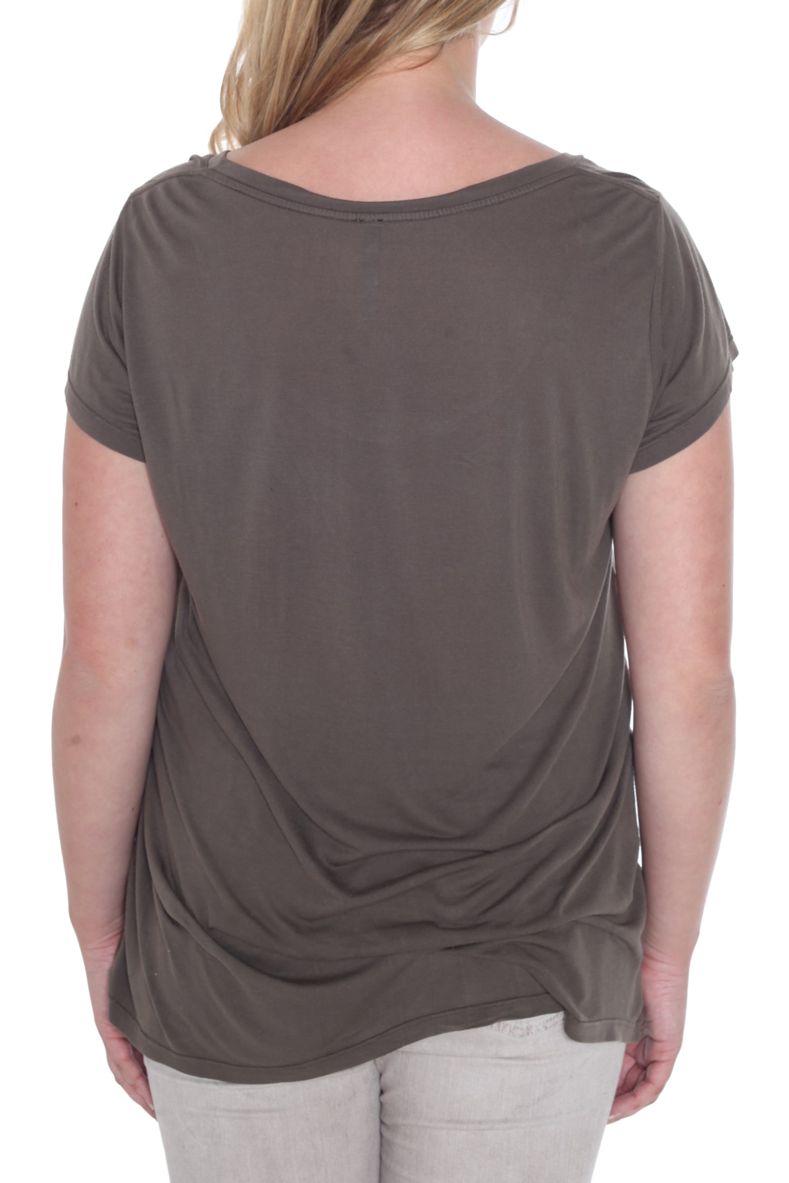 Scoop Neck Tee - NOTICEABLE - SLINK JEANS