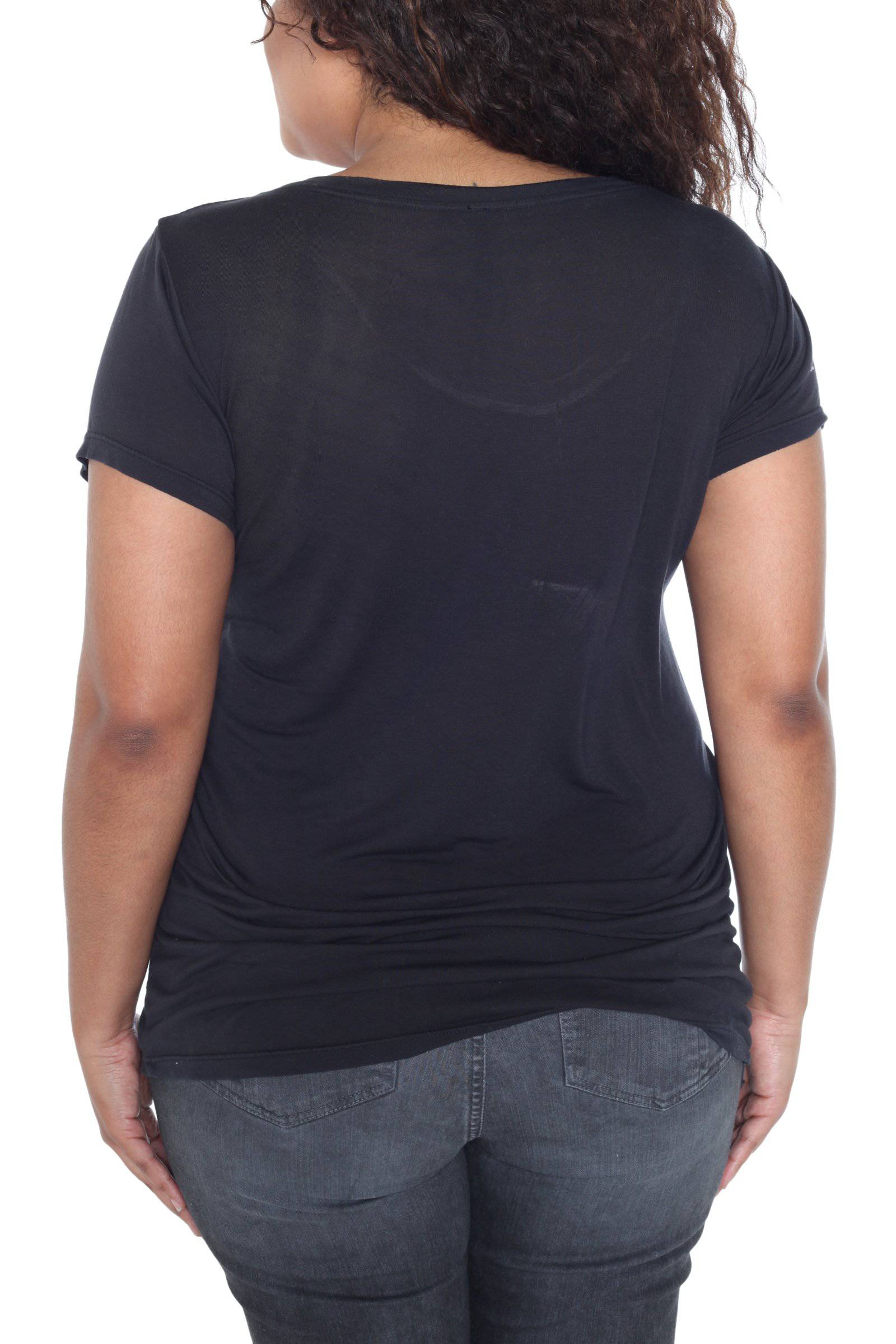 Scoop Neck Tee - SEXY - SLINK JEANS