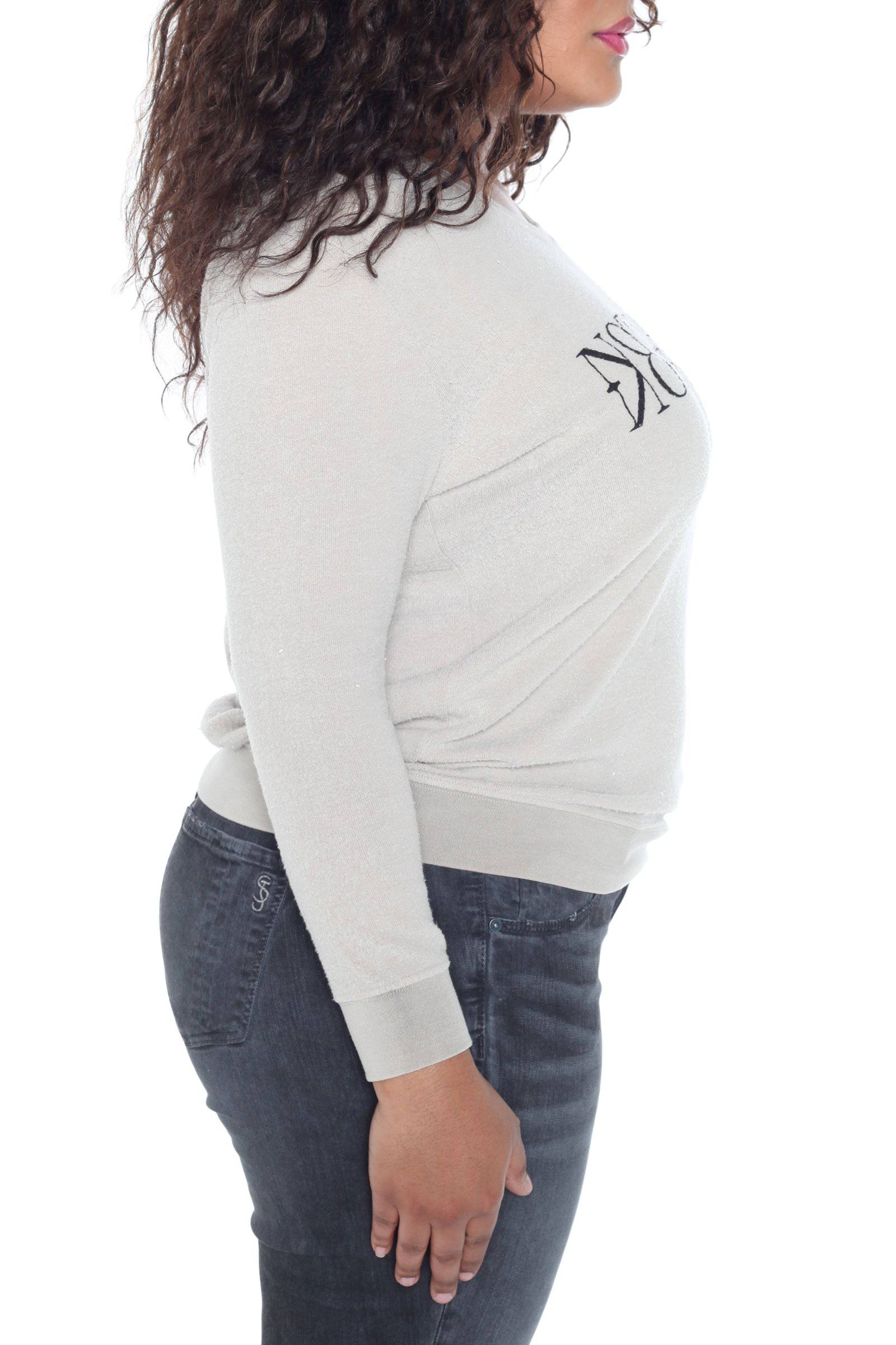 Crew Neck Sweater - BE NOTICEABLE - SLINK JEANS