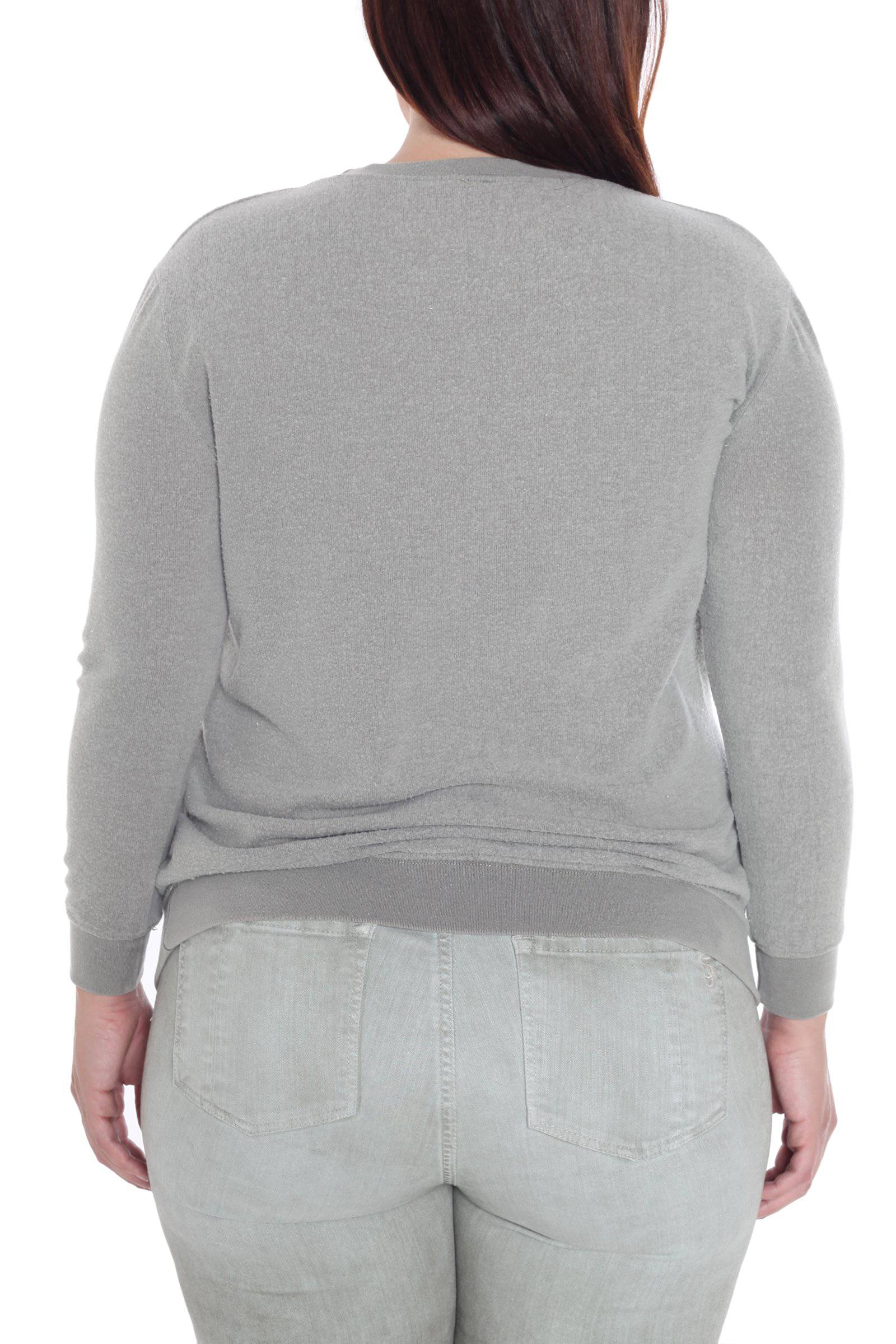 Crew Neck Sweater - BE NOTICEABLE - SLINK JEANS