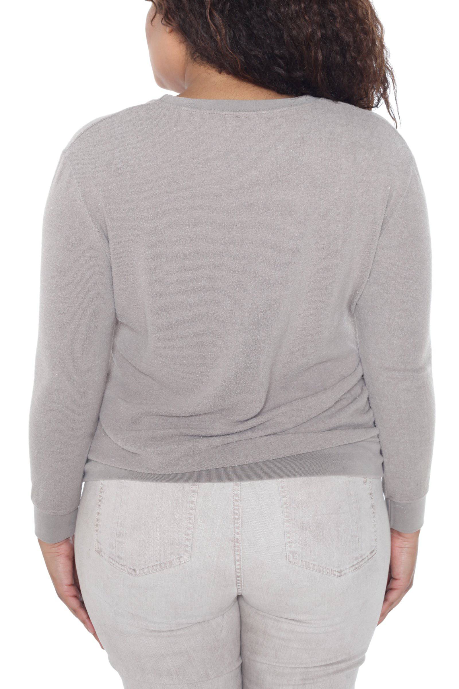 Crew Neck Sweater - BE NOTICEABLE - SLINK JEANS