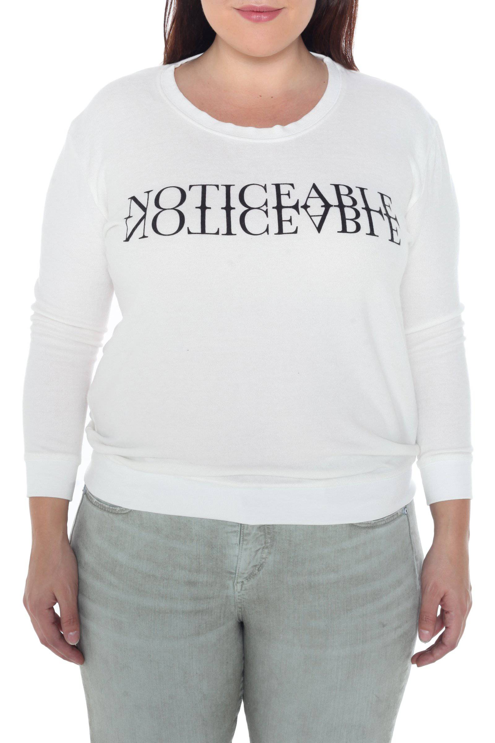 Crew Neck Sweater - BE NOTICEABLE - SLINK JEANS