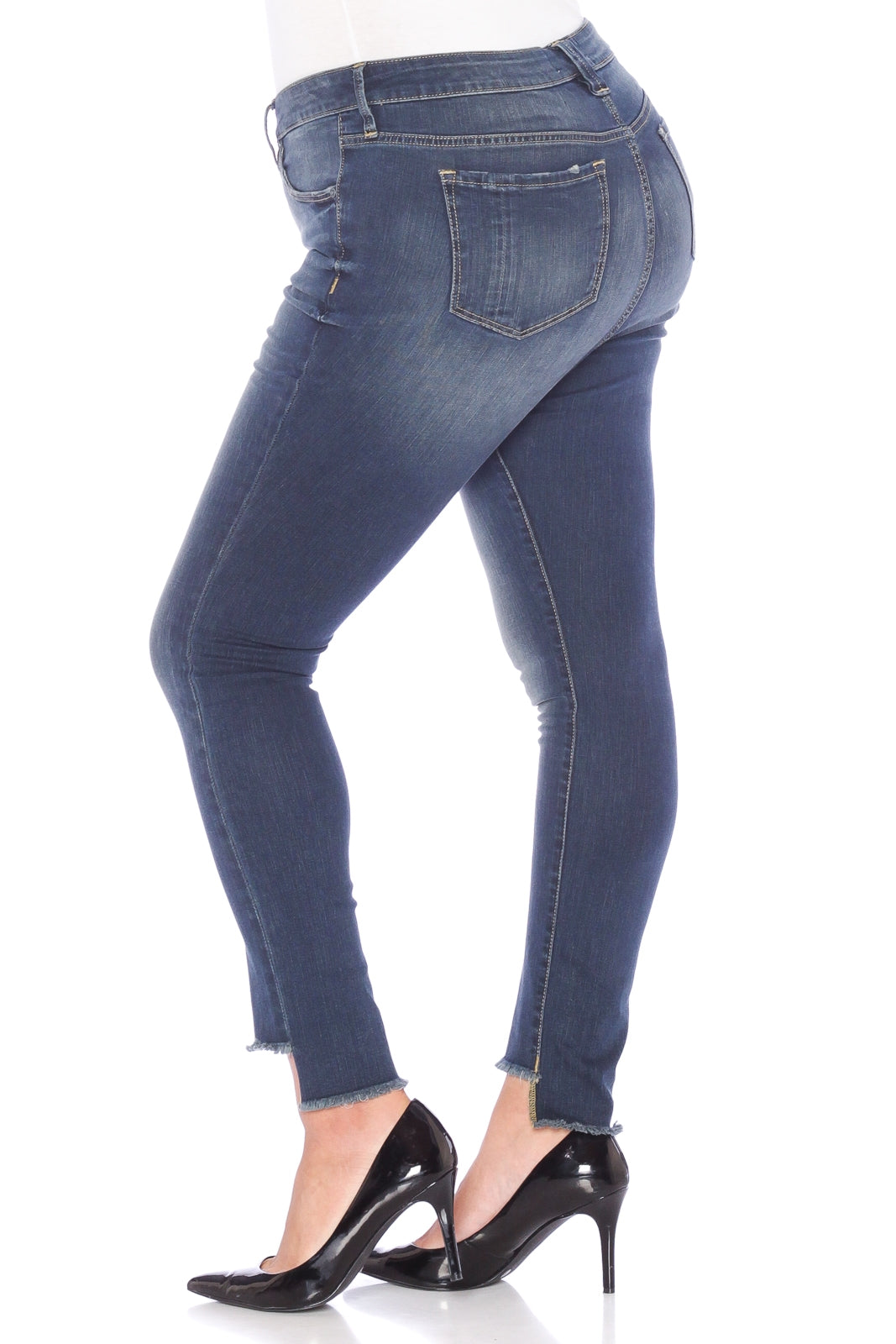 Frayed Hem - DANIELLE - SLINK JEANS