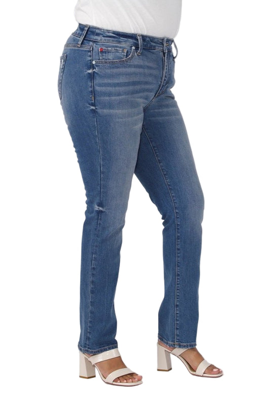 Denim High Rise Straight in 30" inseam- Paris