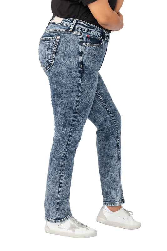 Denim High Rise Straight in 30" inseam - Bristol