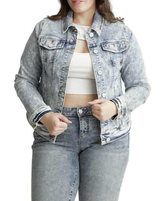 Denim Jacket 25" Length - Quinn