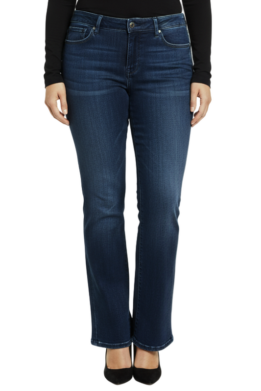 Denim high rise flare in 28" inseam  - Vesper