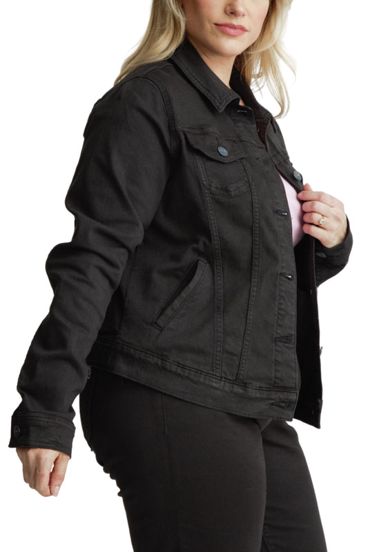 Denim Jacket - Black