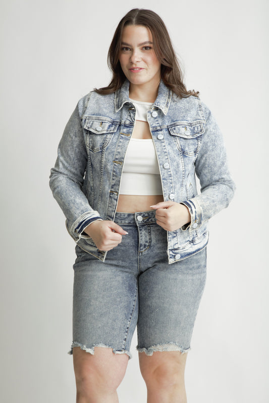 Denim Jacket 25" Length - Quinn