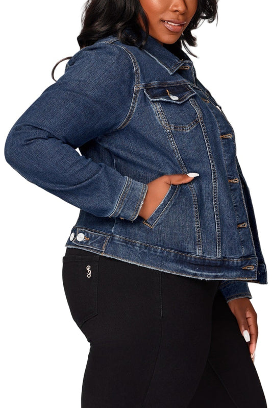 Denim Jacket 25" Length - Sadie