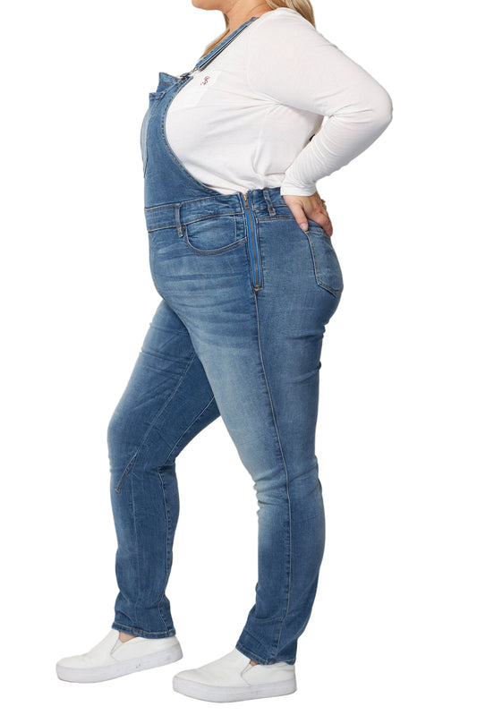 Denim Overall bibs in 32" inseam - Anna