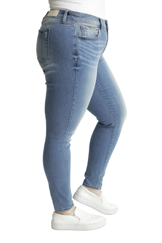 Denim Mid Rise Skinny in 29" inseam - Aimee
