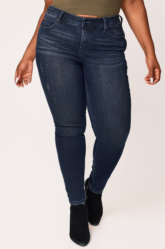 Denim Mid Rise Skinny in 29" Inseam - Juliet