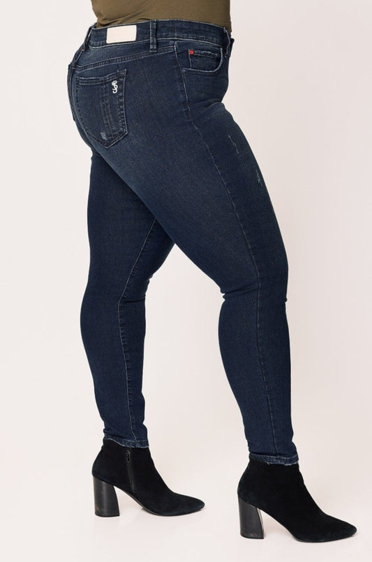 Denim Mid Rise Skinny in 29" Inseam - Juliet